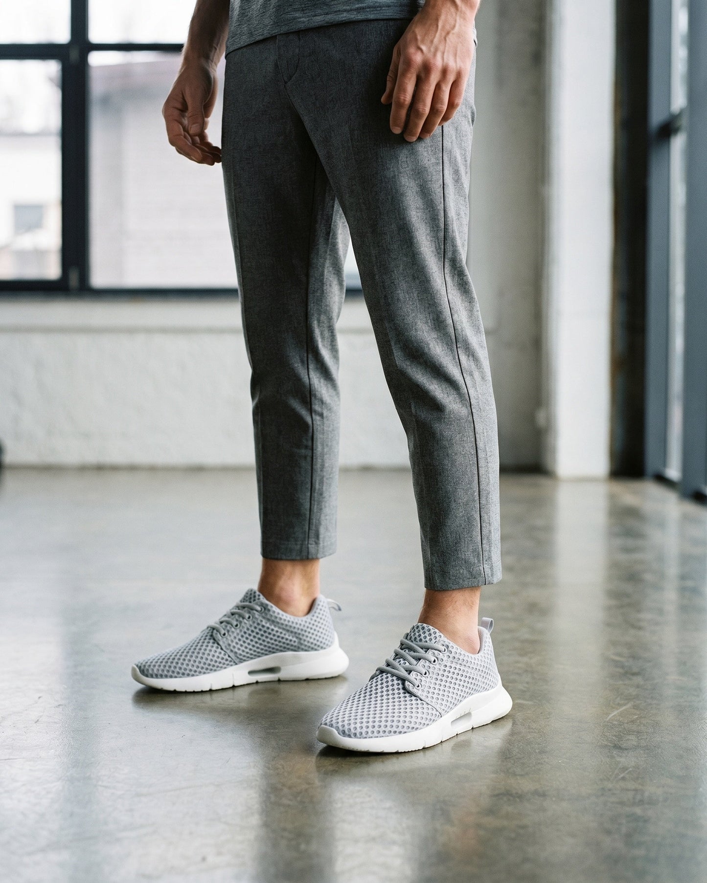 Orazio Perforated Mesh Sneaker