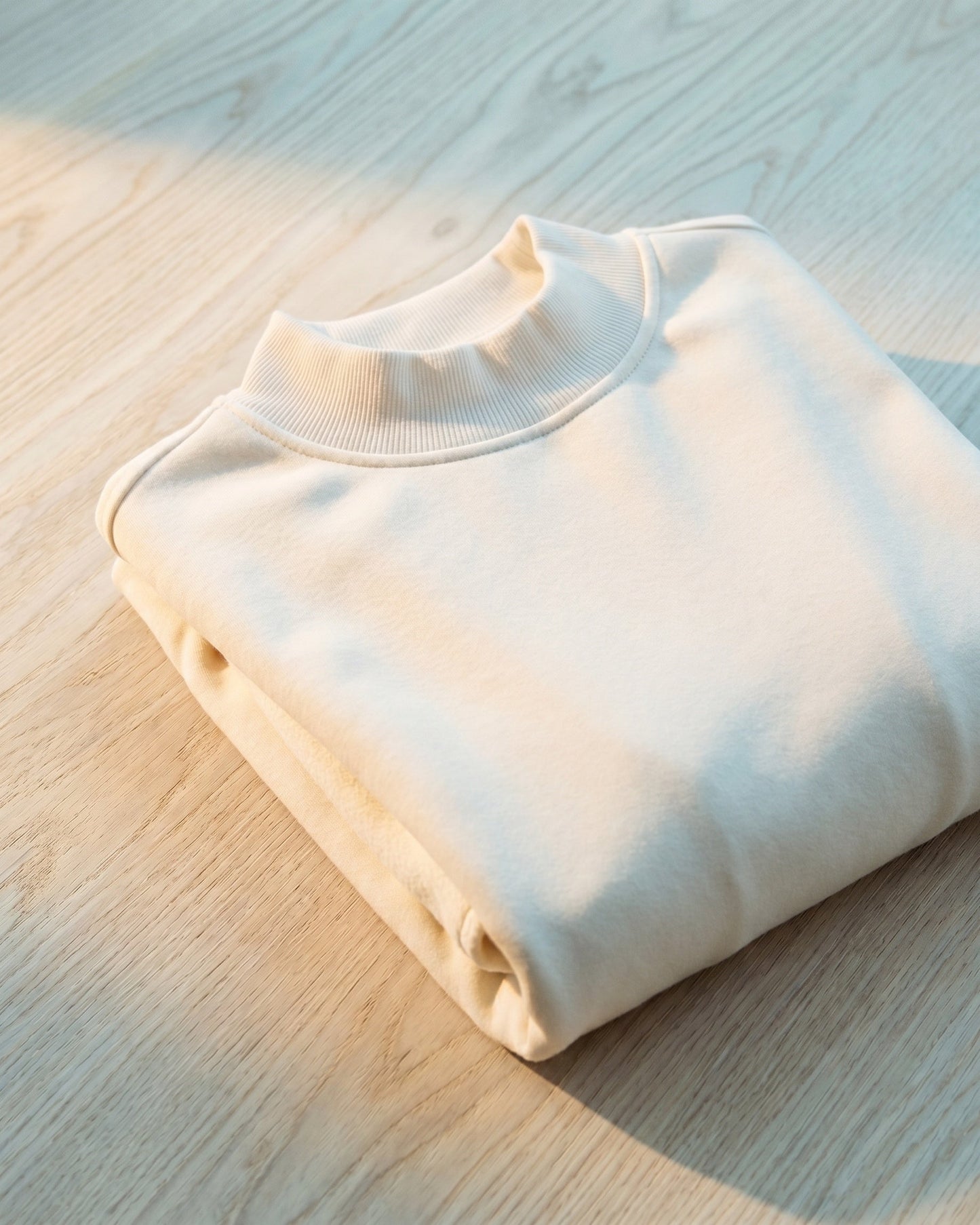 Cesar Mock Neck Long Sleeve Top